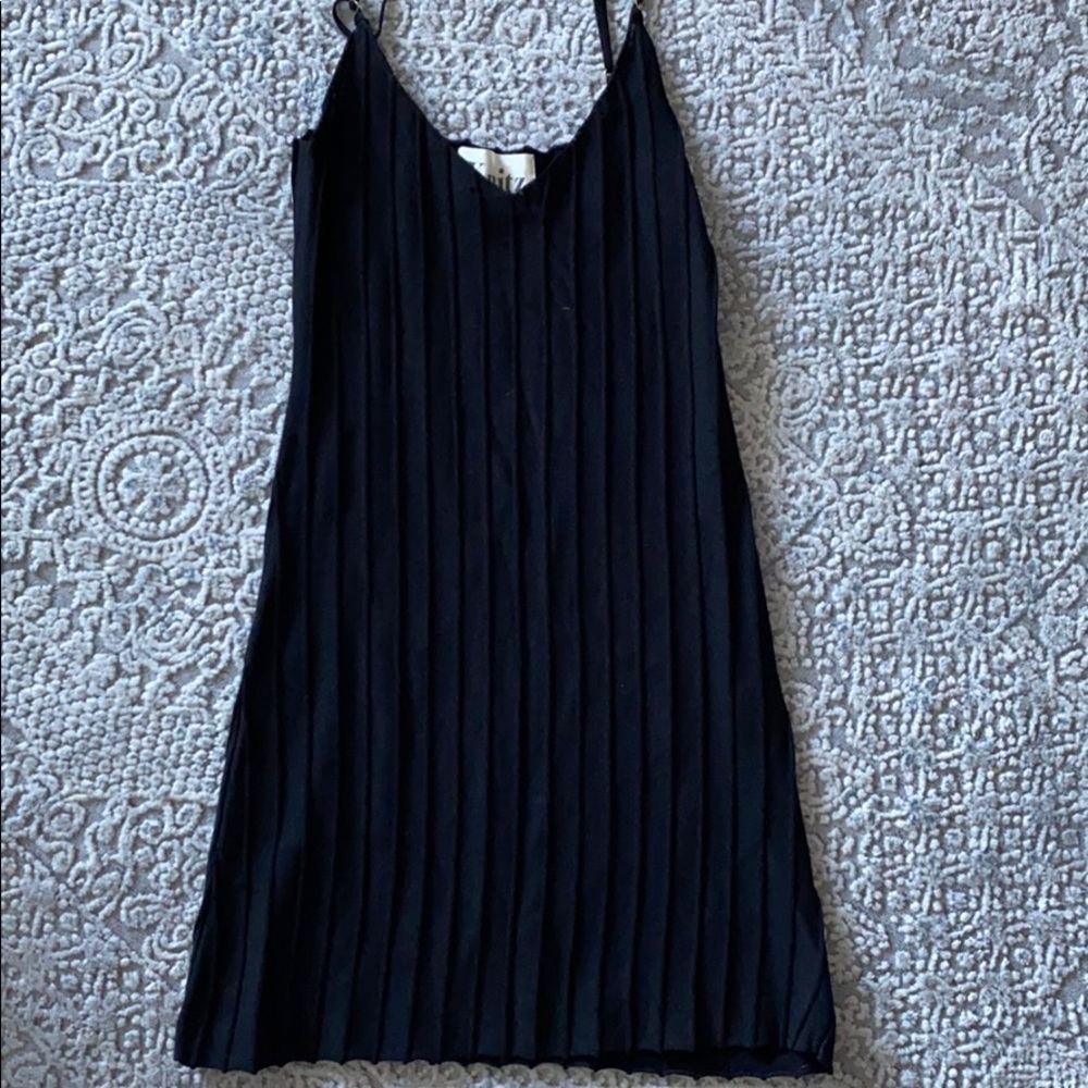 Ribbed knit dress